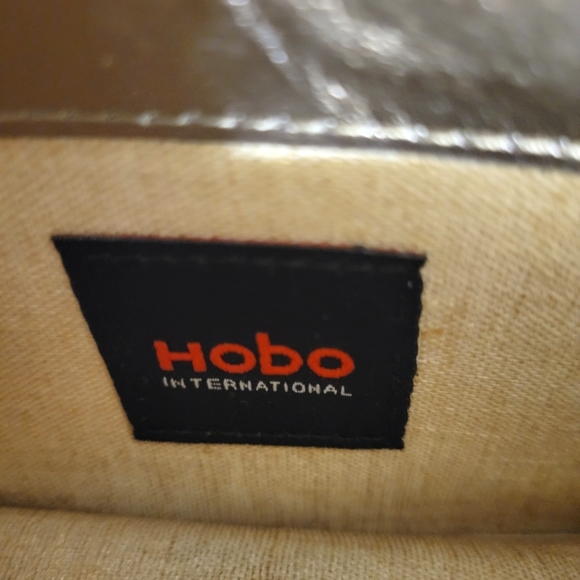 HOBO Int'l Unique Mixed Metals Metallic Embossed Leather Wallet - Picture 4 of 9